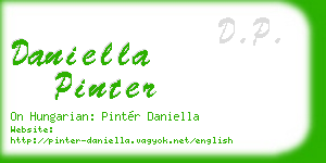 daniella pinter business card